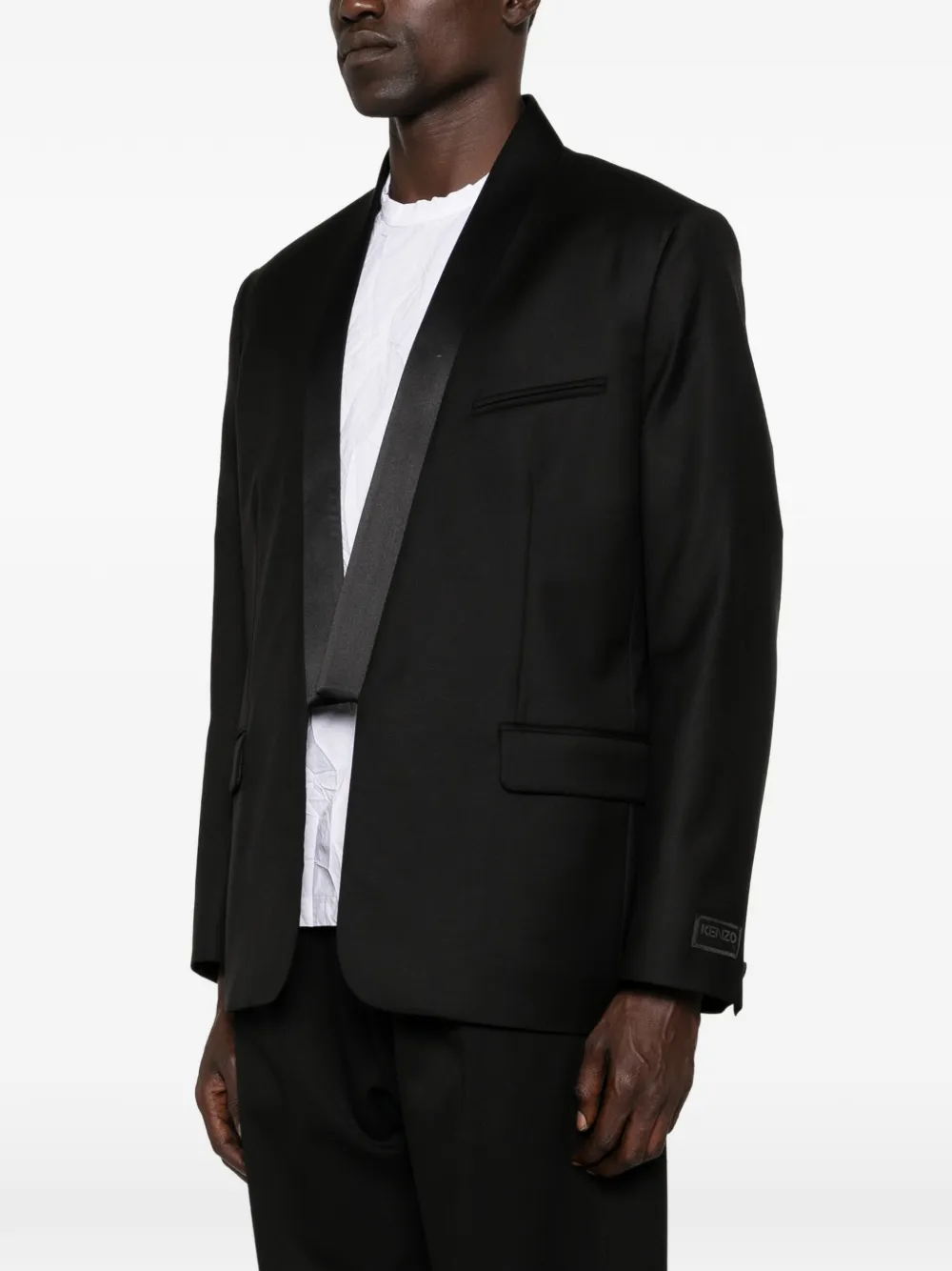 Kenzo Blazer met V-hals Zwart
