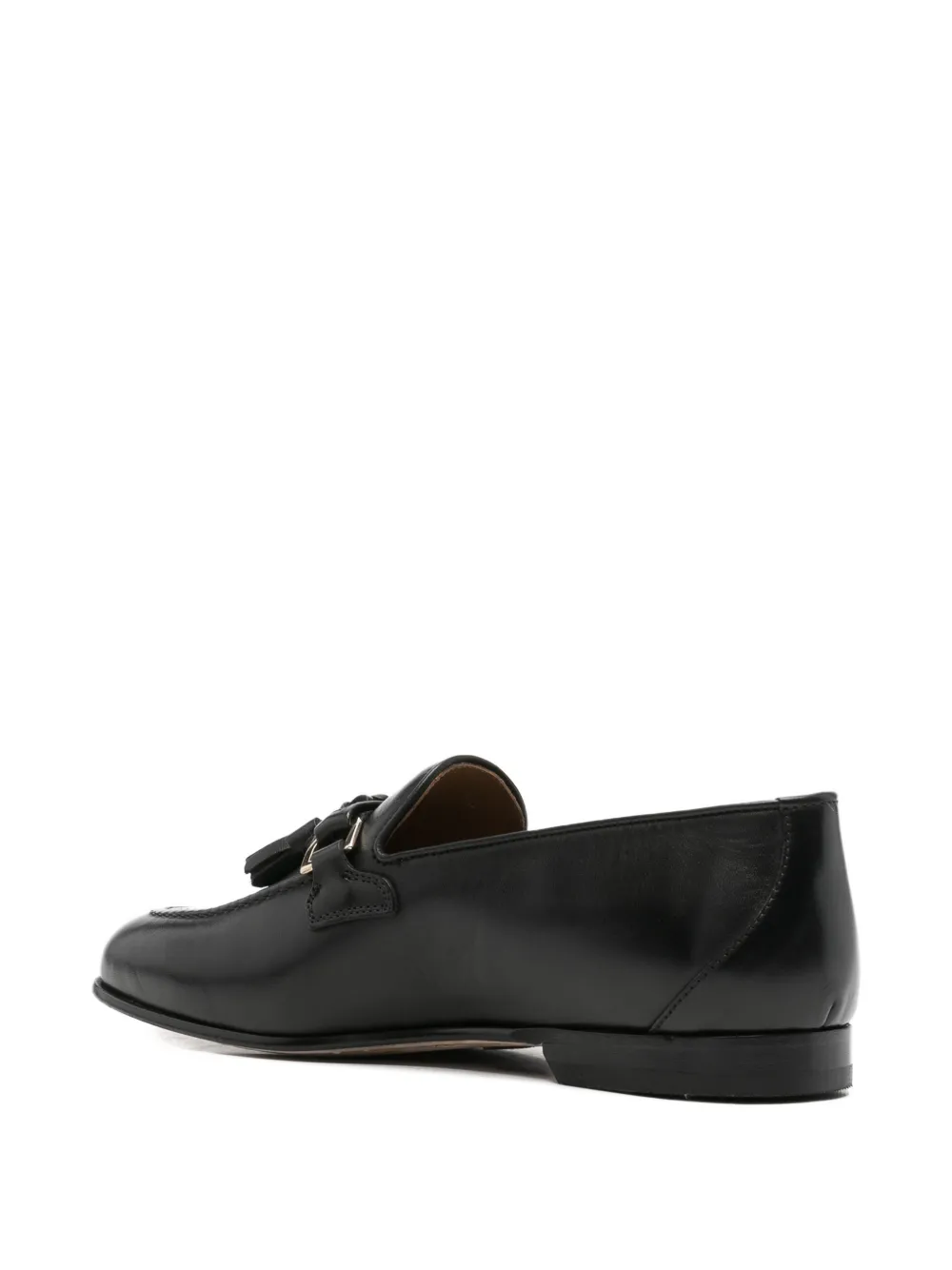 sturlini firenze Leren loafers met kwastje Zwart