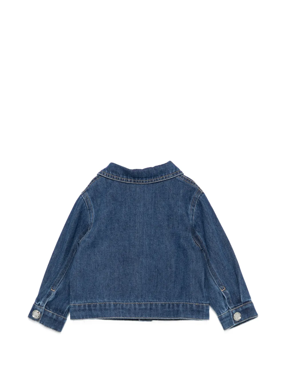  Moschino Kids Buttoned Denim Jacket - Blue 