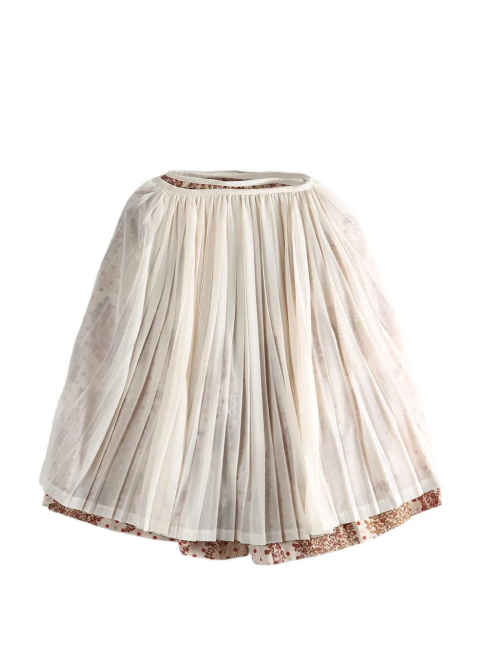 Comme des Garçons TAO pleated cropped trousers - Bianco
