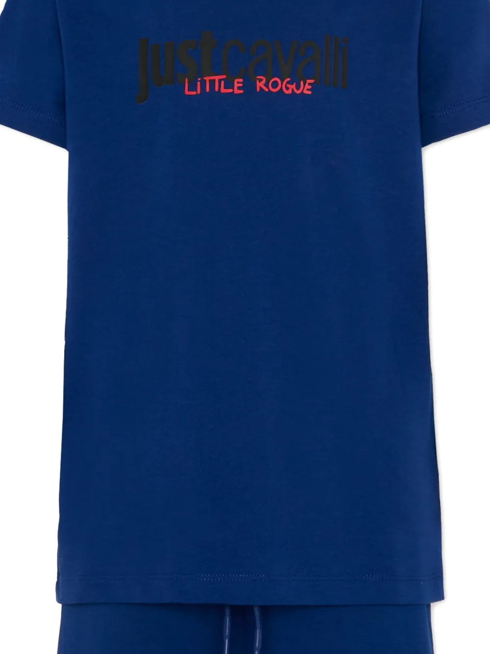 Just Cavalli Kids Trainingspak met logoprint Blauw