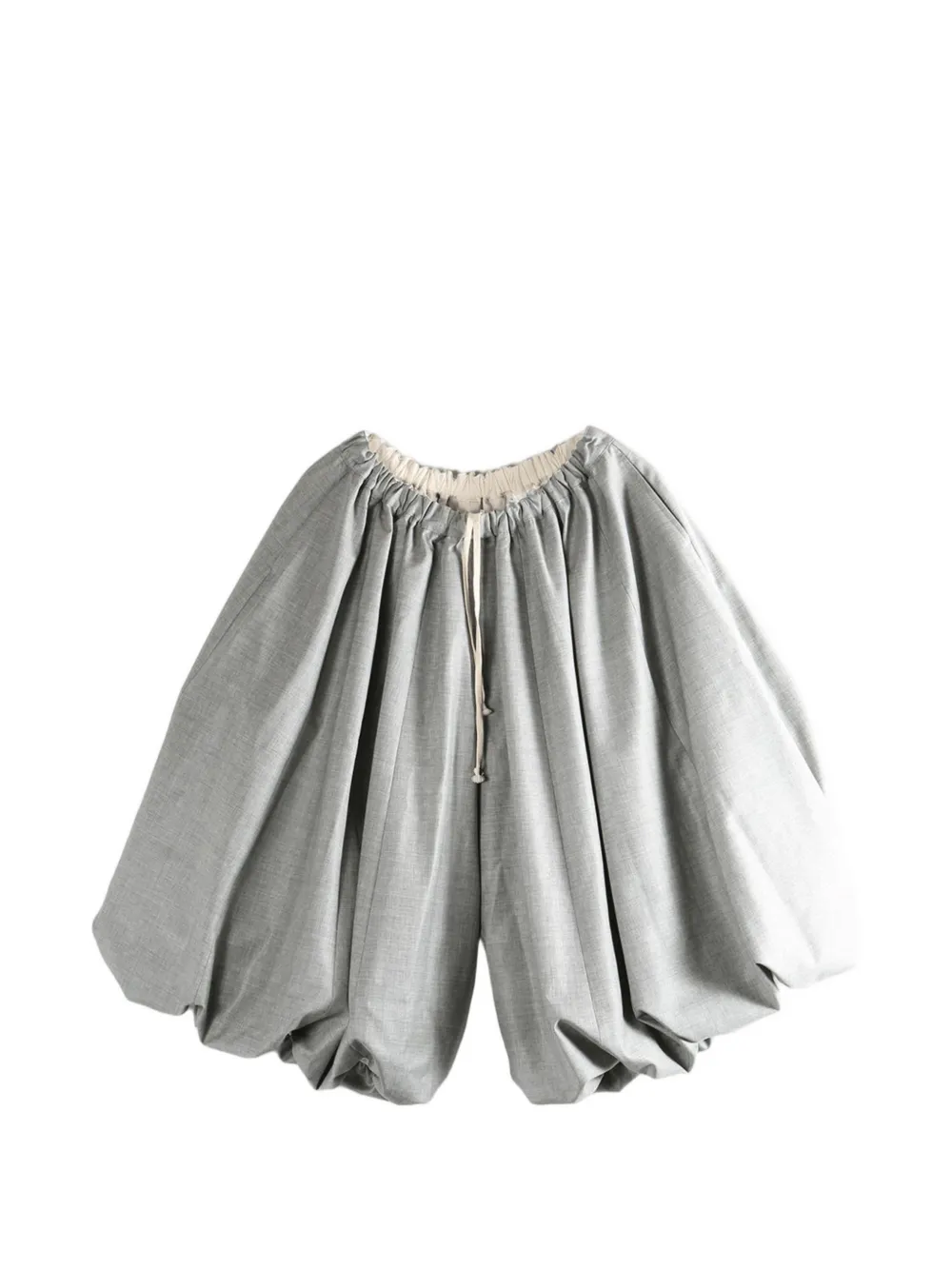 Comme des Garçons TAO drawstring-waist balloon trousers - Grigio