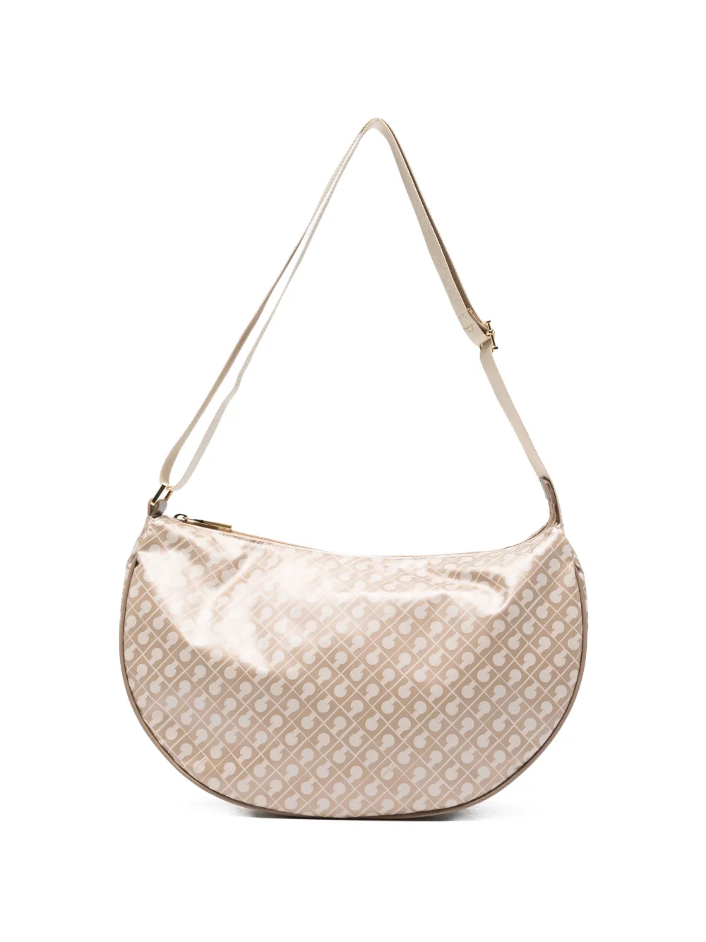 Gherardini patterned shoulder bag - Toni neutri