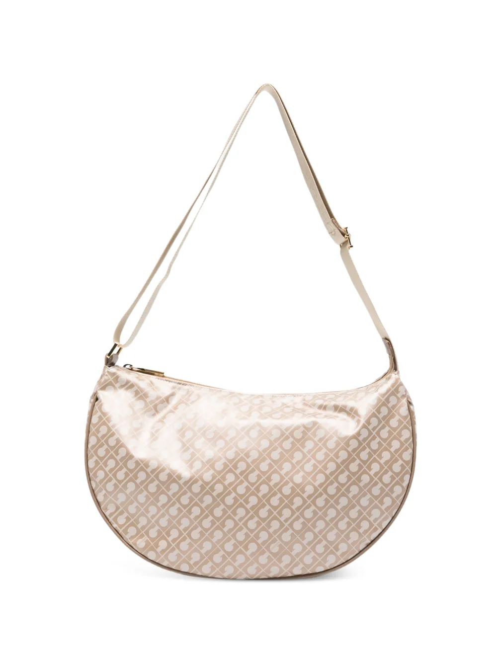 Gherardini patterned shoulder bag - Toni neutri