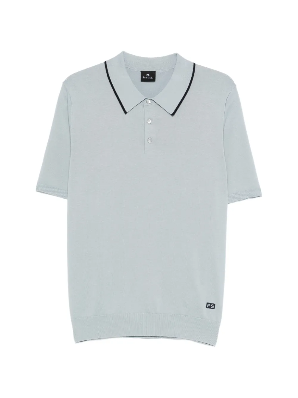 PS Paul Smith logo-patch polo shirt - Blu