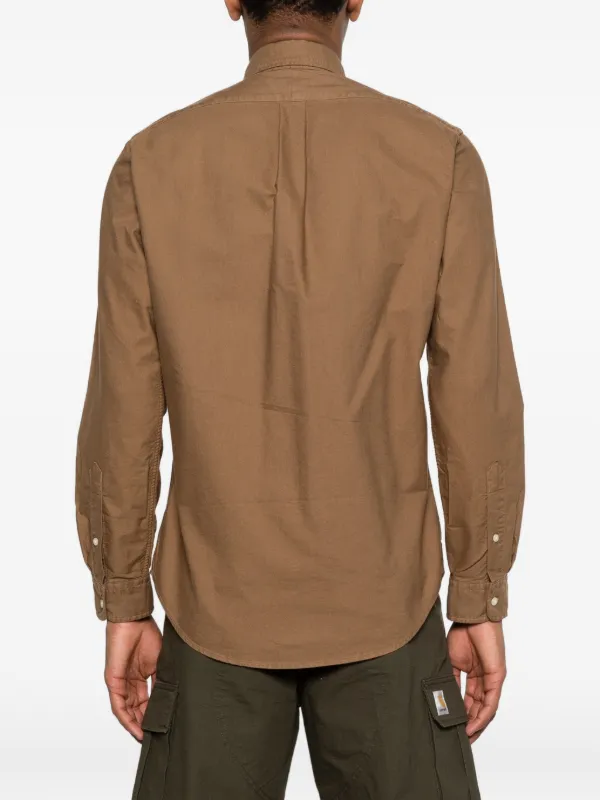 Polo Ralph Lauren long-sleeve Shirt | Brown | FARFETCH