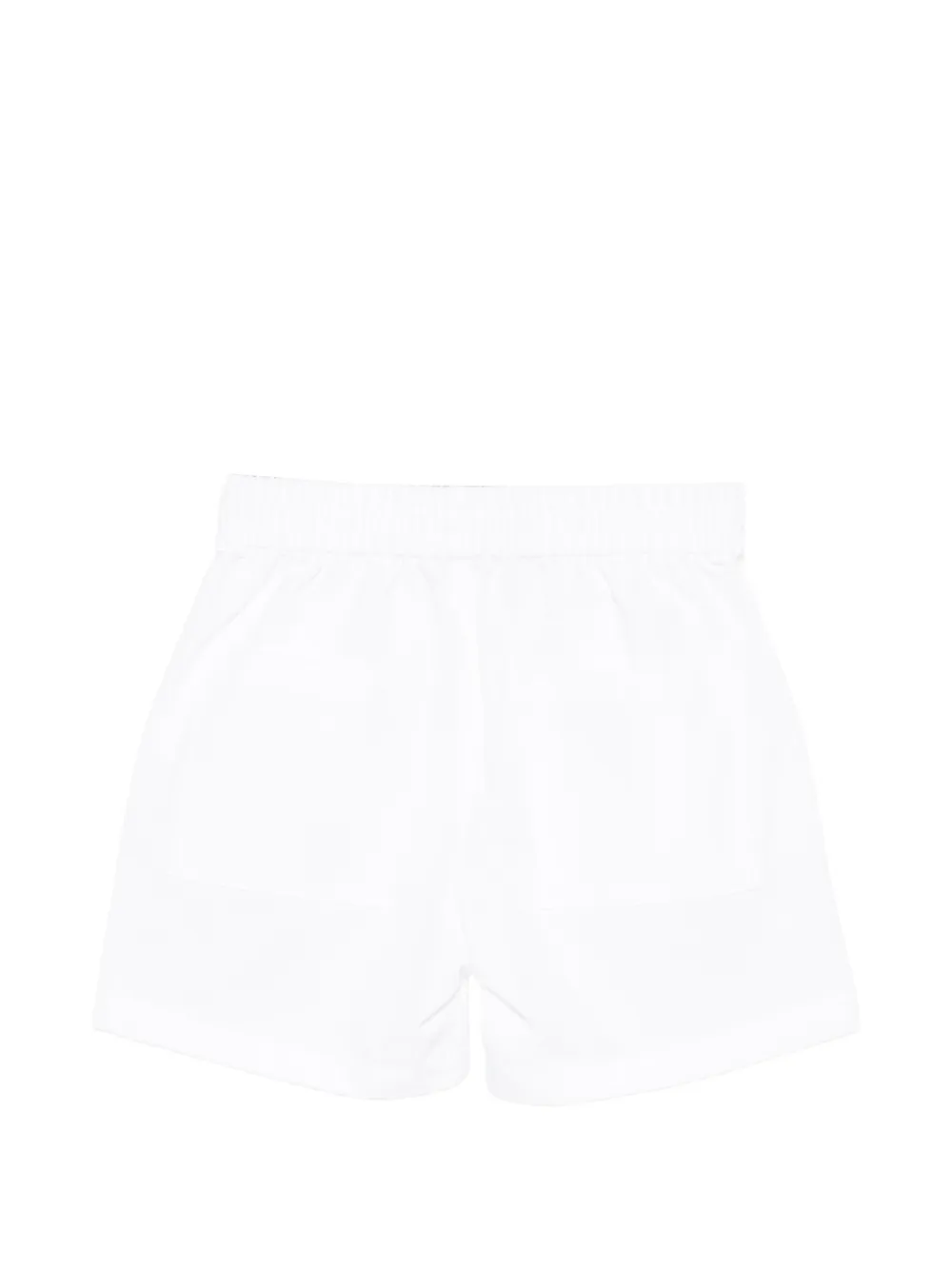 Moschino Kids Shorts met logoprint Wit