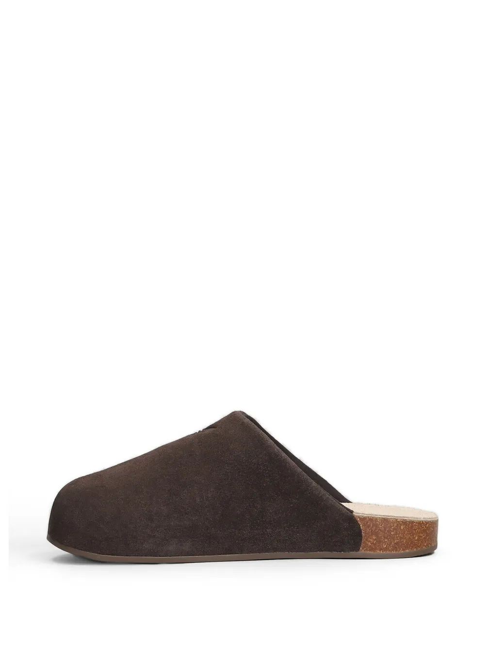 adidas Adimule leren muiltjes met logodetail Bruin