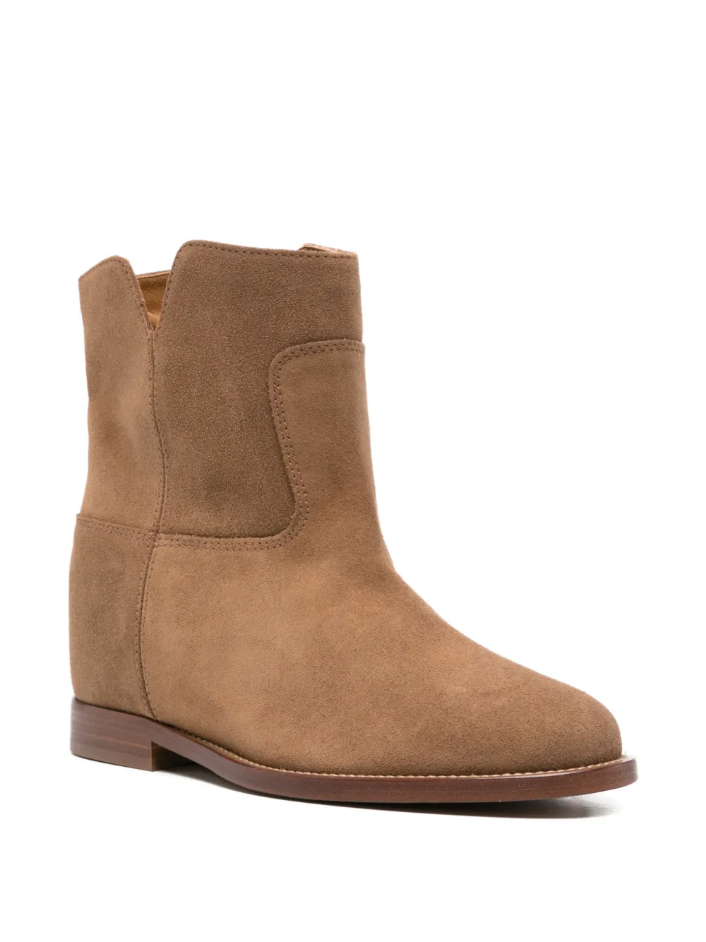 Via Roma 15 notch-detail boots Bruin