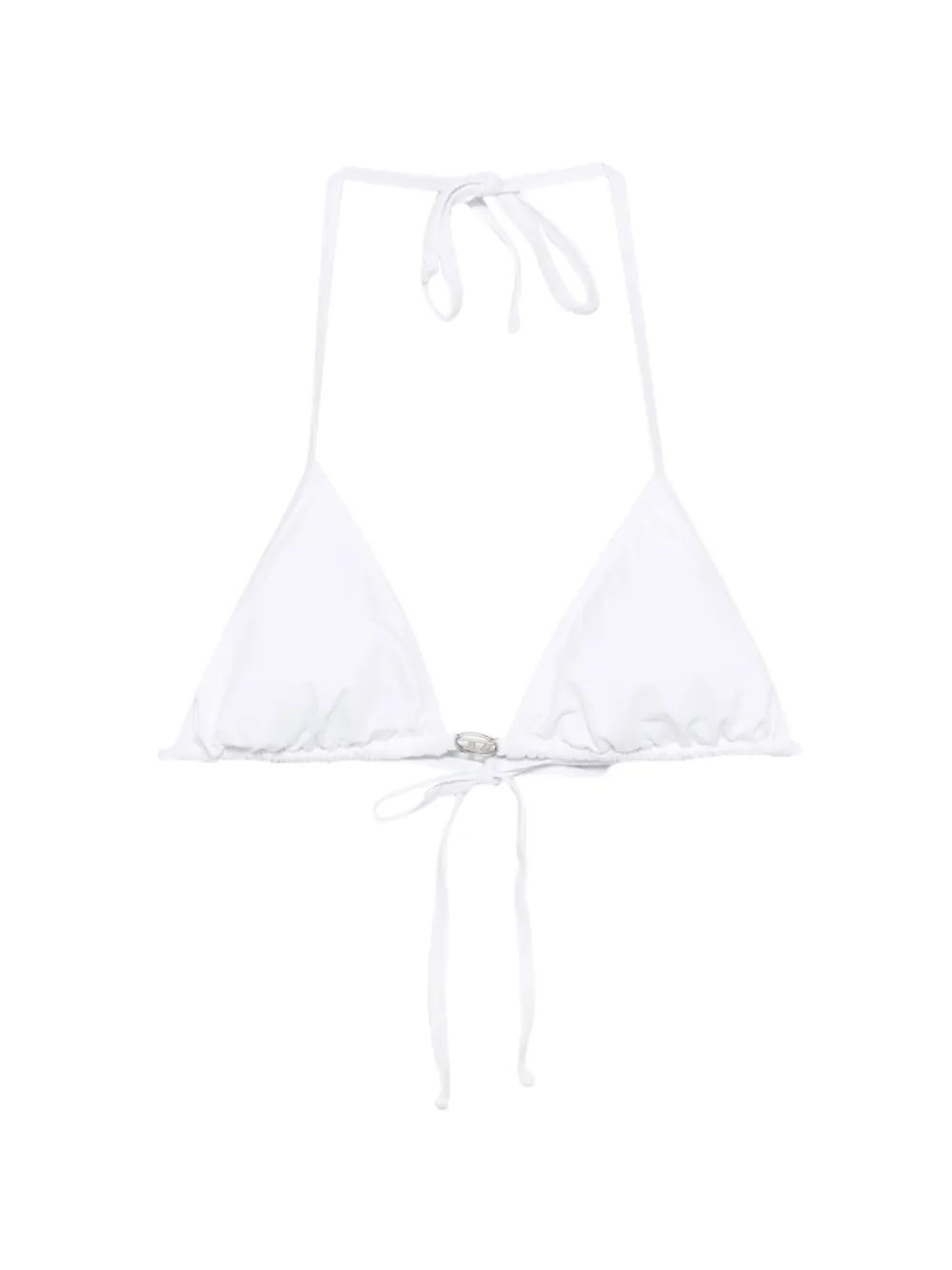 Diesel Elettra-Dnm tie bikini top - Bianco