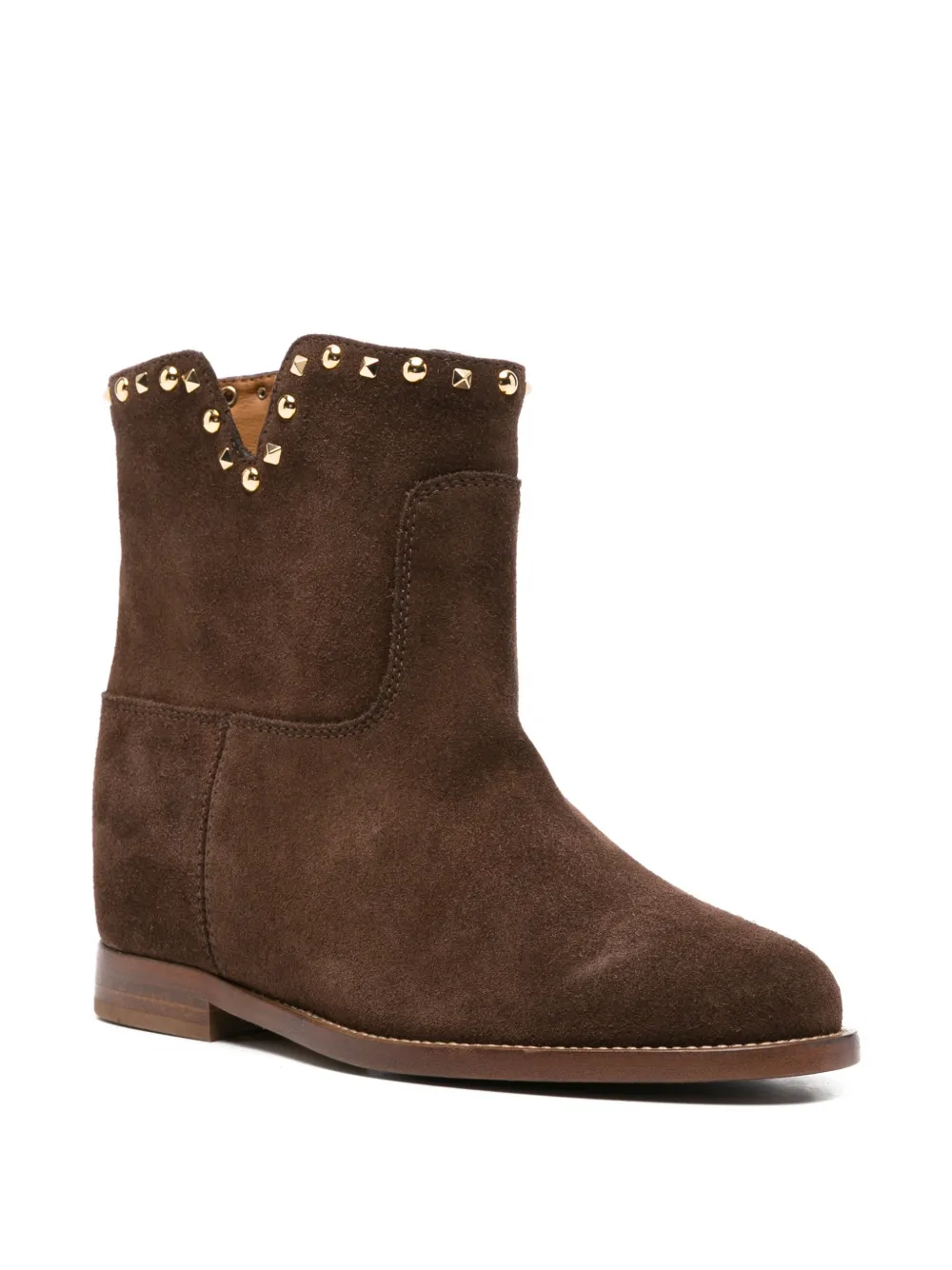 Via Roma 15 studded boots Bruin