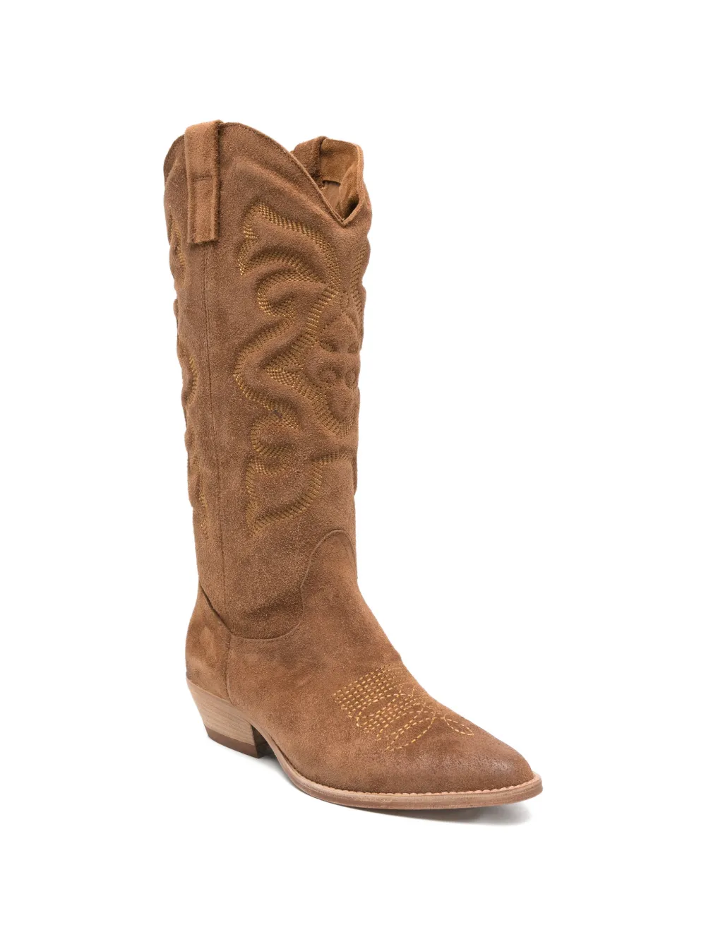 Julie Dee embroidered cowboy boots Bruin