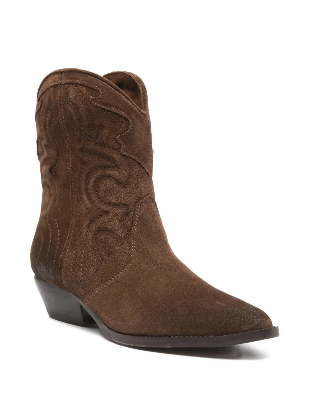Julie Dee ankle cowboy boots Bruin