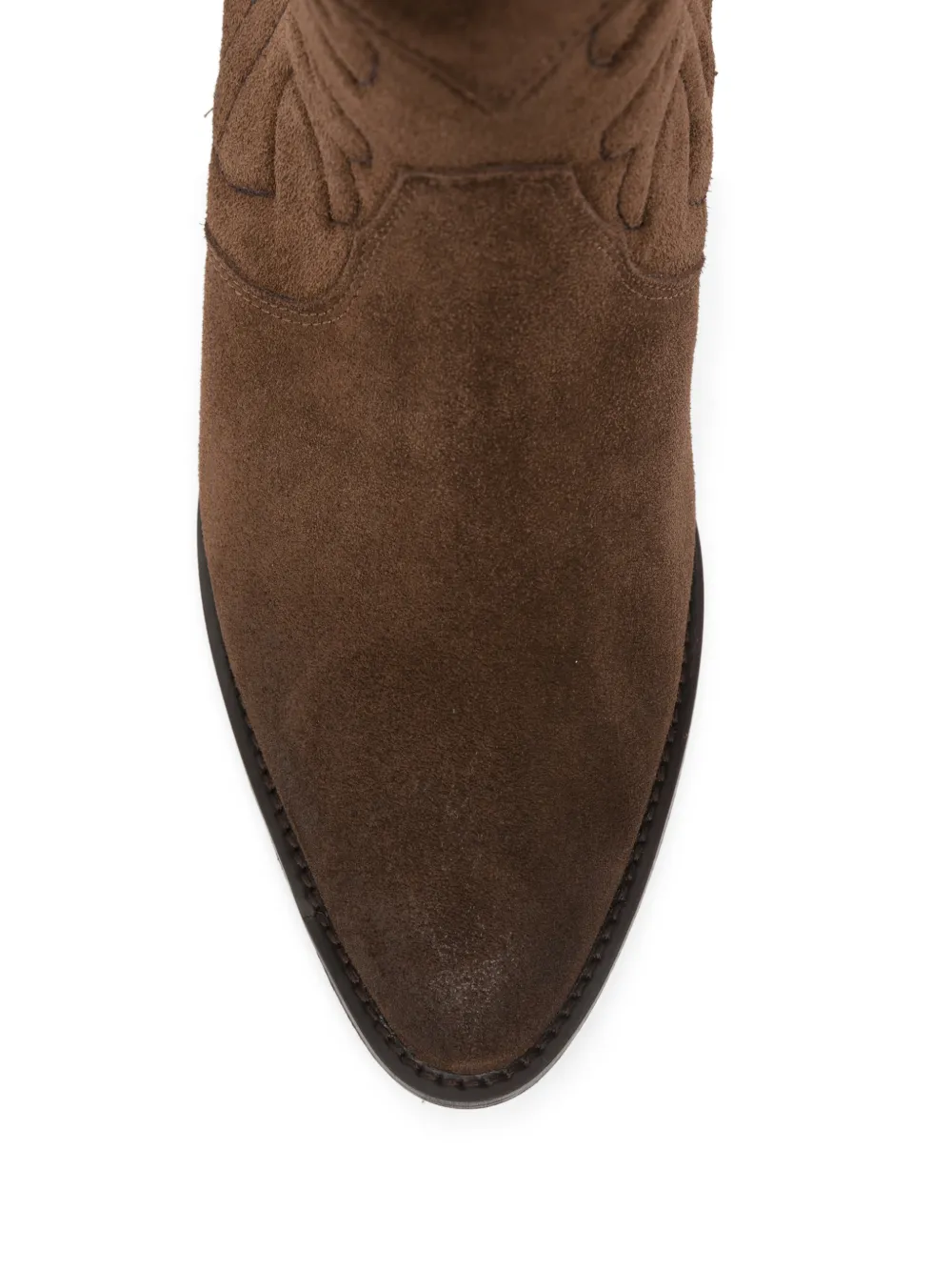 Julie Dee ankle cowboy boots Bruin