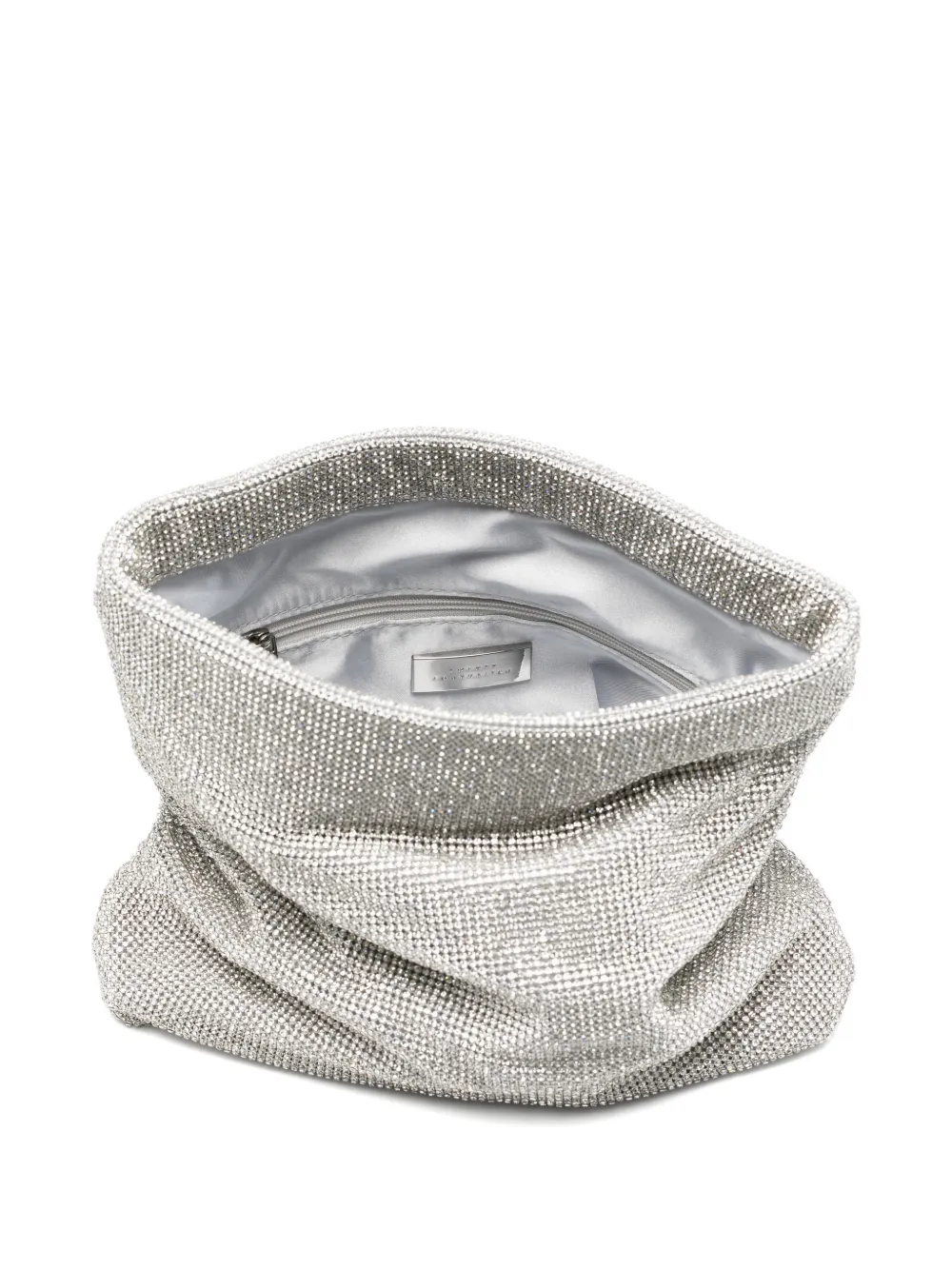 TWENTY FOURHAITCH Varadero verfraaide clutch Zilver