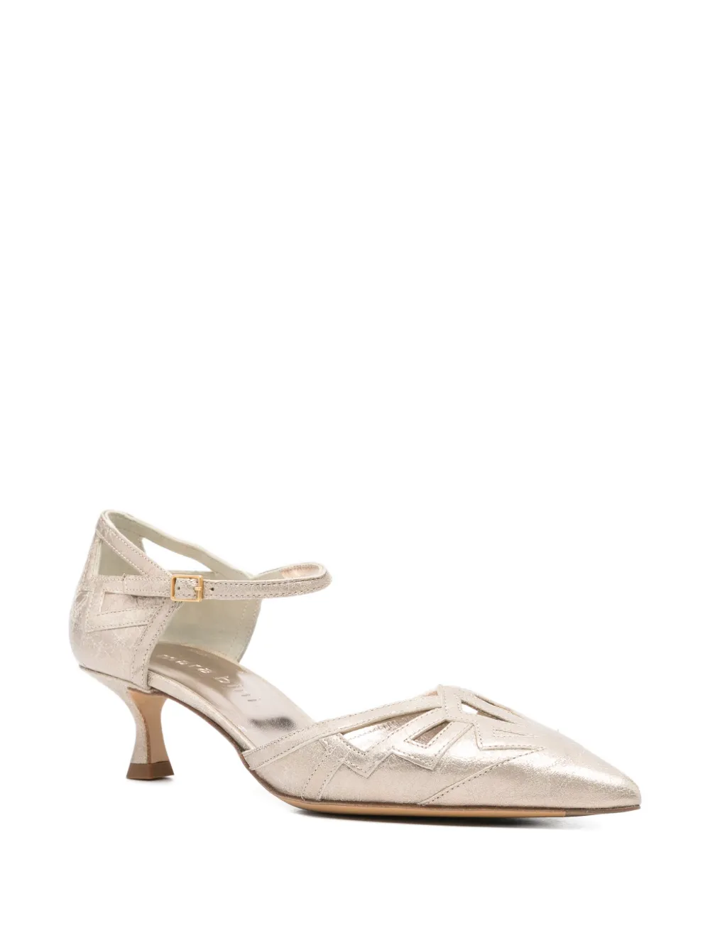 mara bini Pumps met puntige neus Zilver