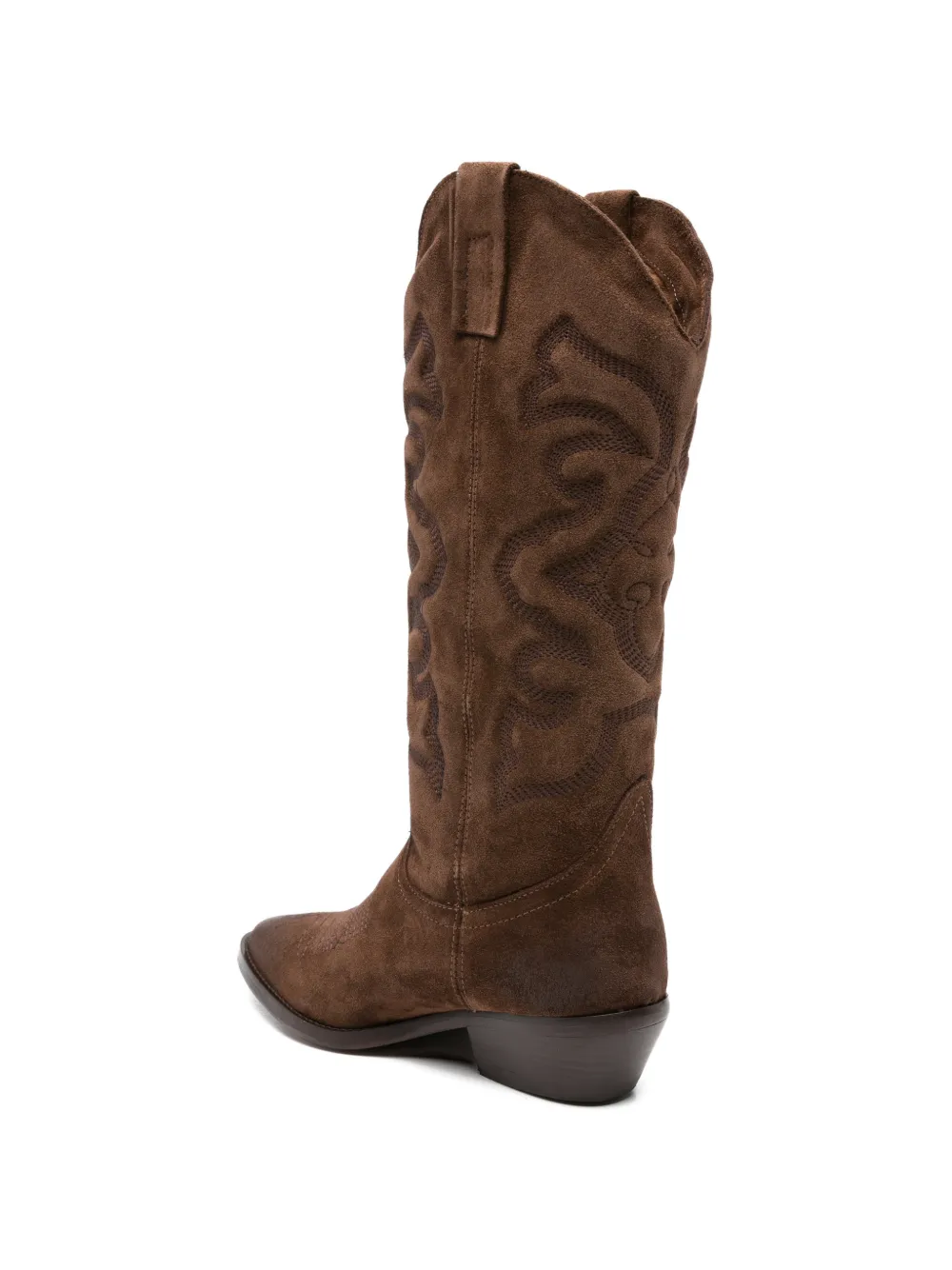 Julie Dee embroidered boots Bruin