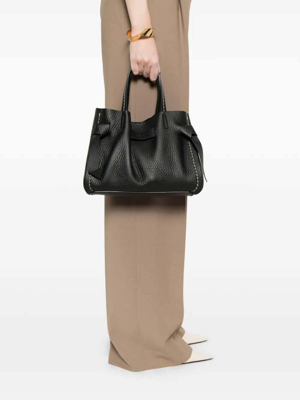  Visona` Queen Tote Bag - Black 