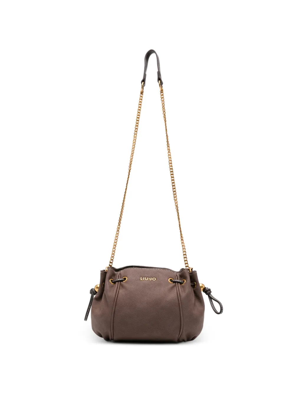 LIU JO Borsa a spalla con coulisse - Marrone