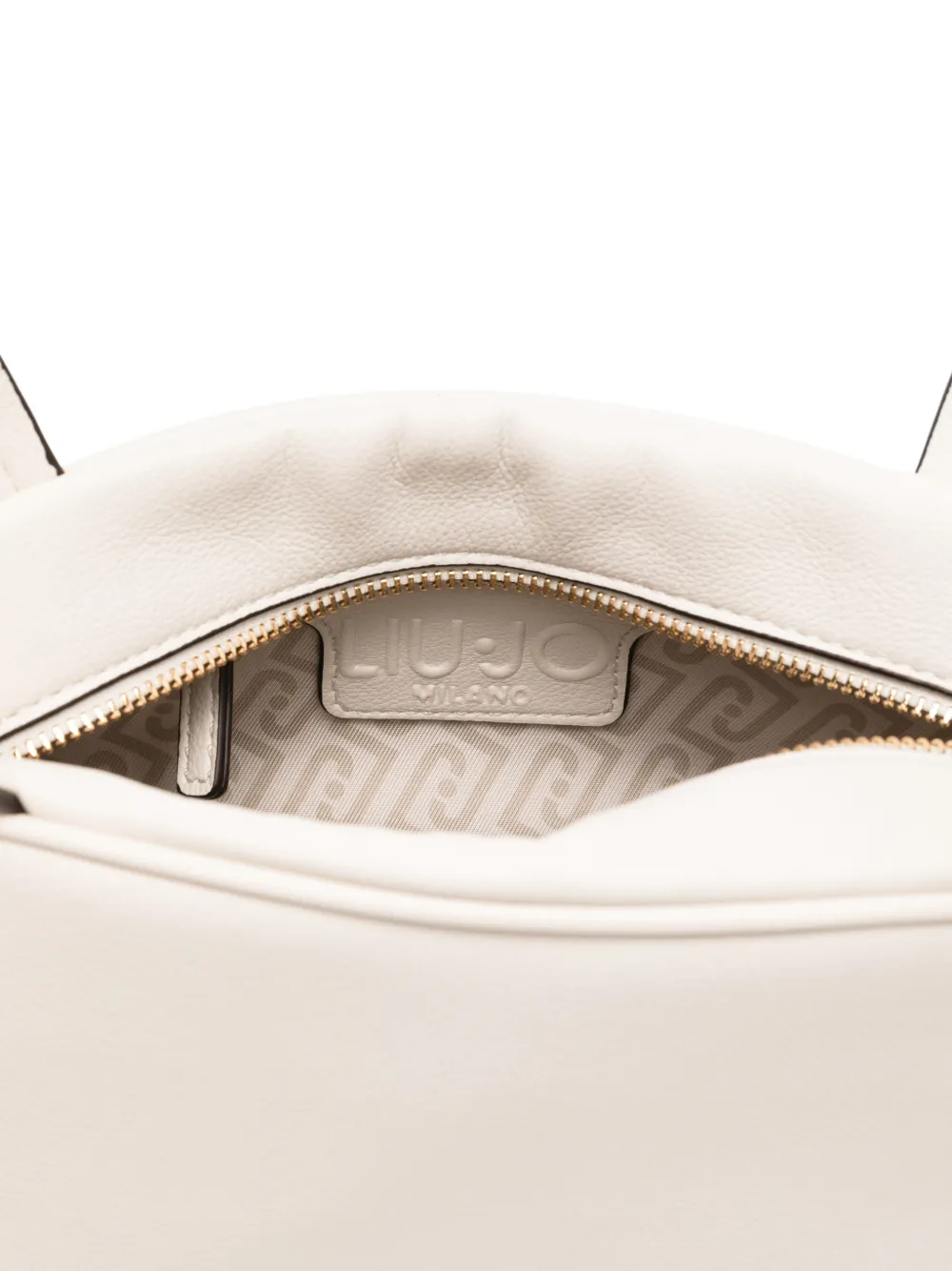 LIU JO Shopper met logo-reliëf Beige