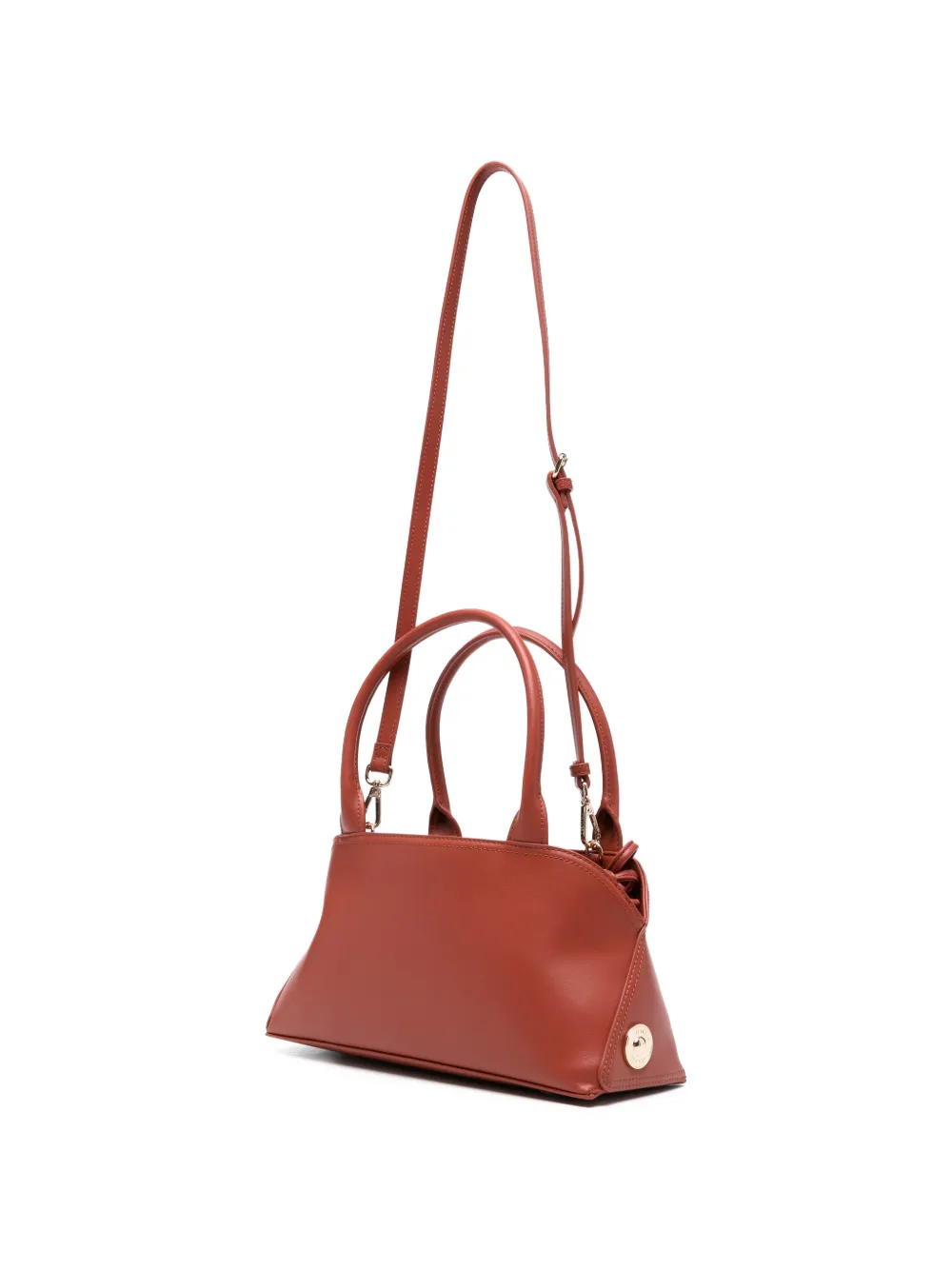 TWINSET Heuptas met logoplakkaat Bruin