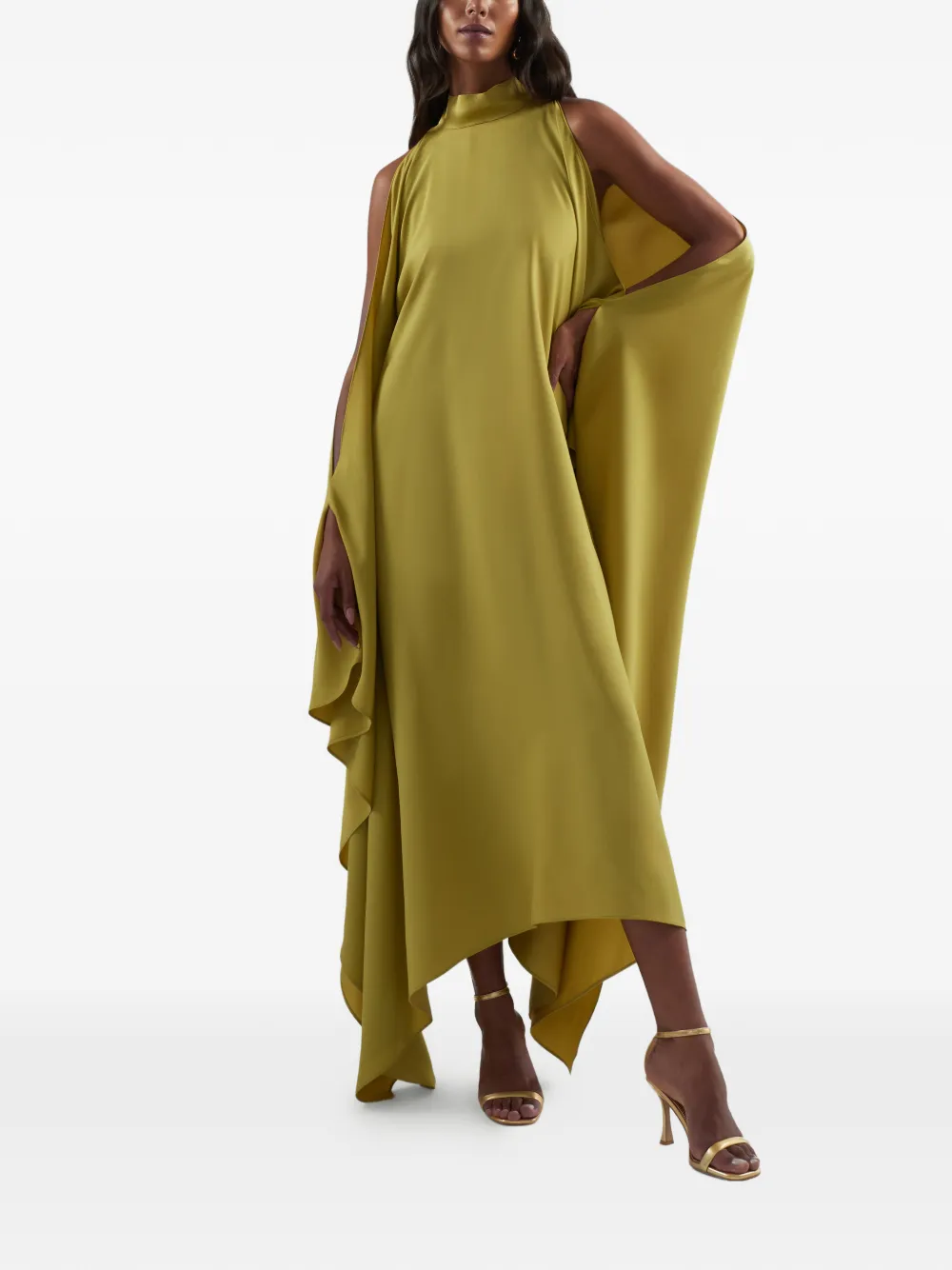 Taller Marmo Aga maxi-jurk Groen