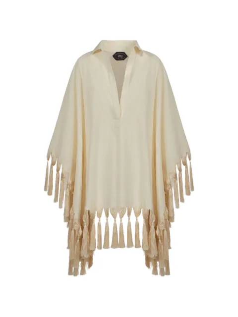 Taller Marmo Aguas Blancas tassel-trimmed kaftan