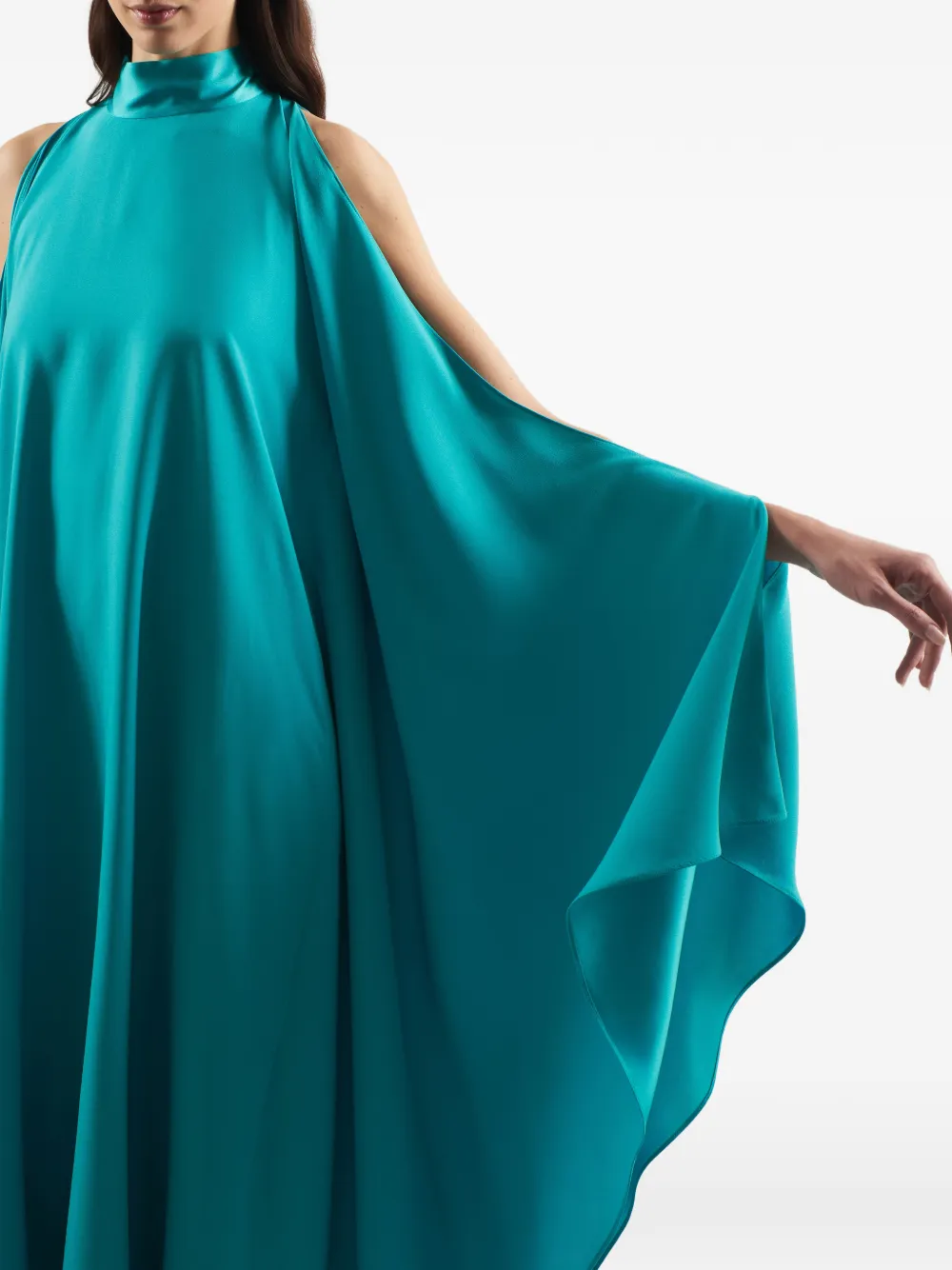 Taller Marmo Aga asymmetrische jurk Blauw