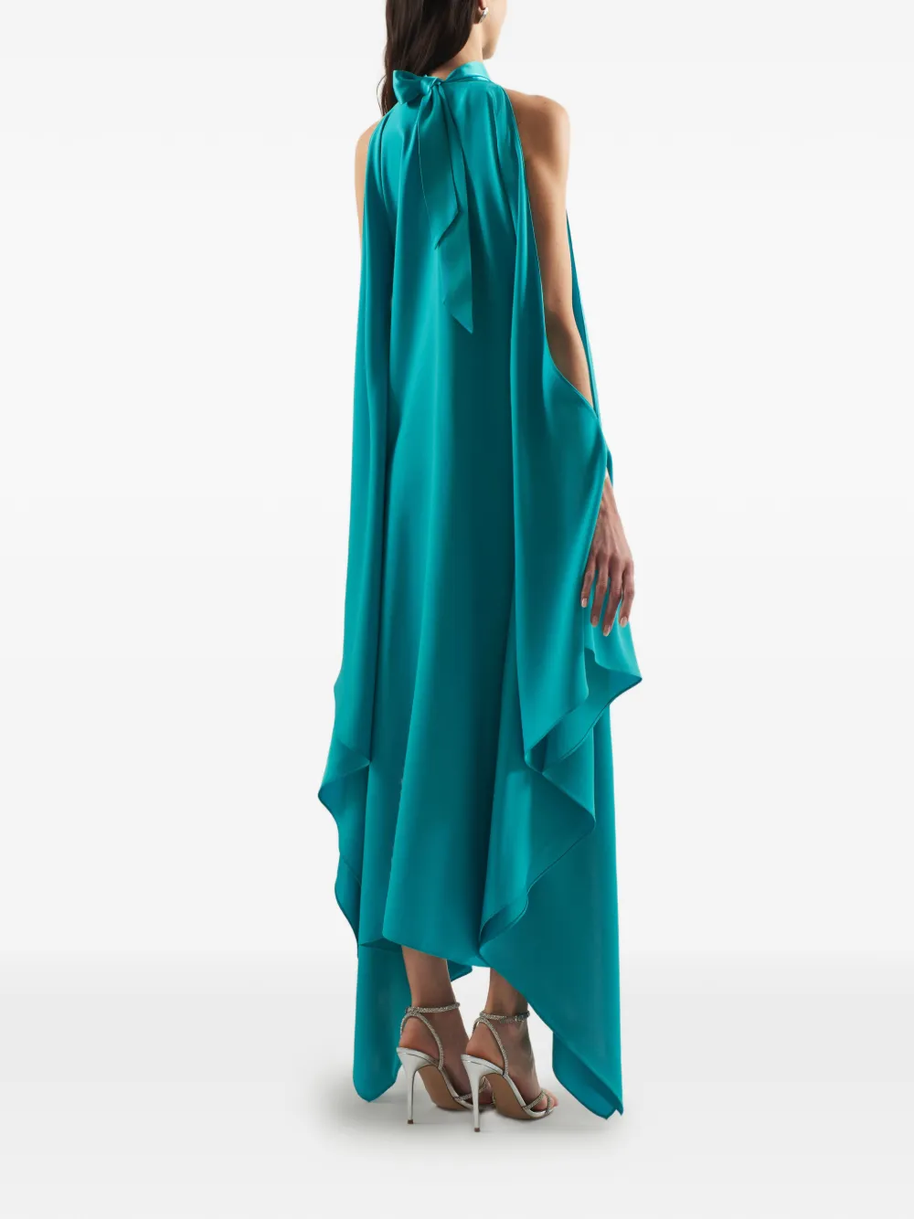 Taller Marmo Aga asymmetrische jurk Blauw