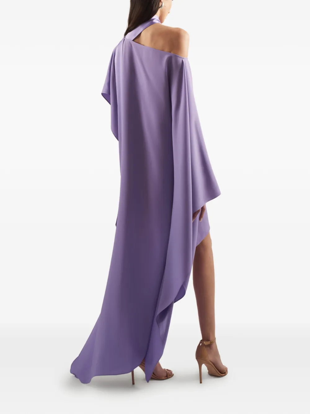 Taller Marmo Trebbia asymmetrische jurk Paars
