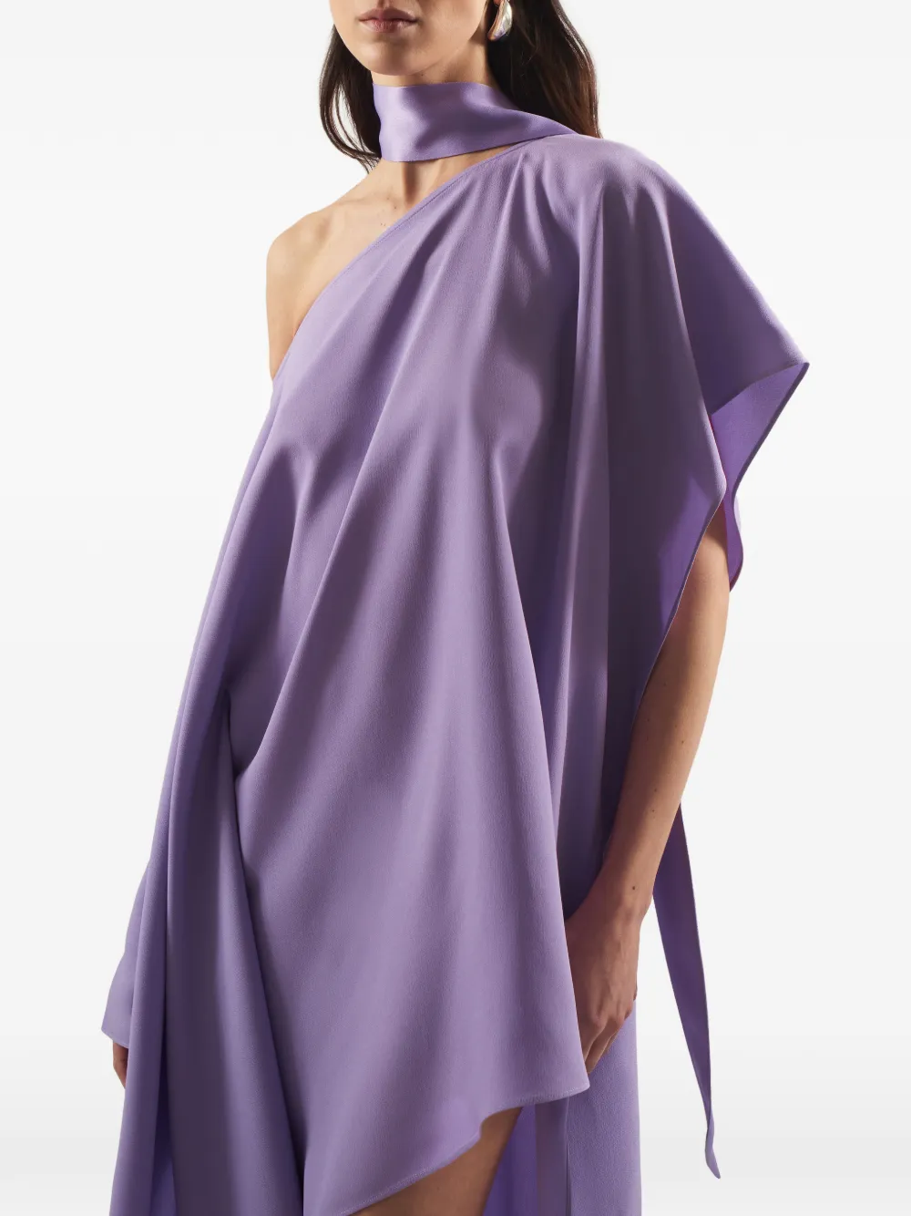 Taller Marmo Trebbia asymmetrische jurk Paars