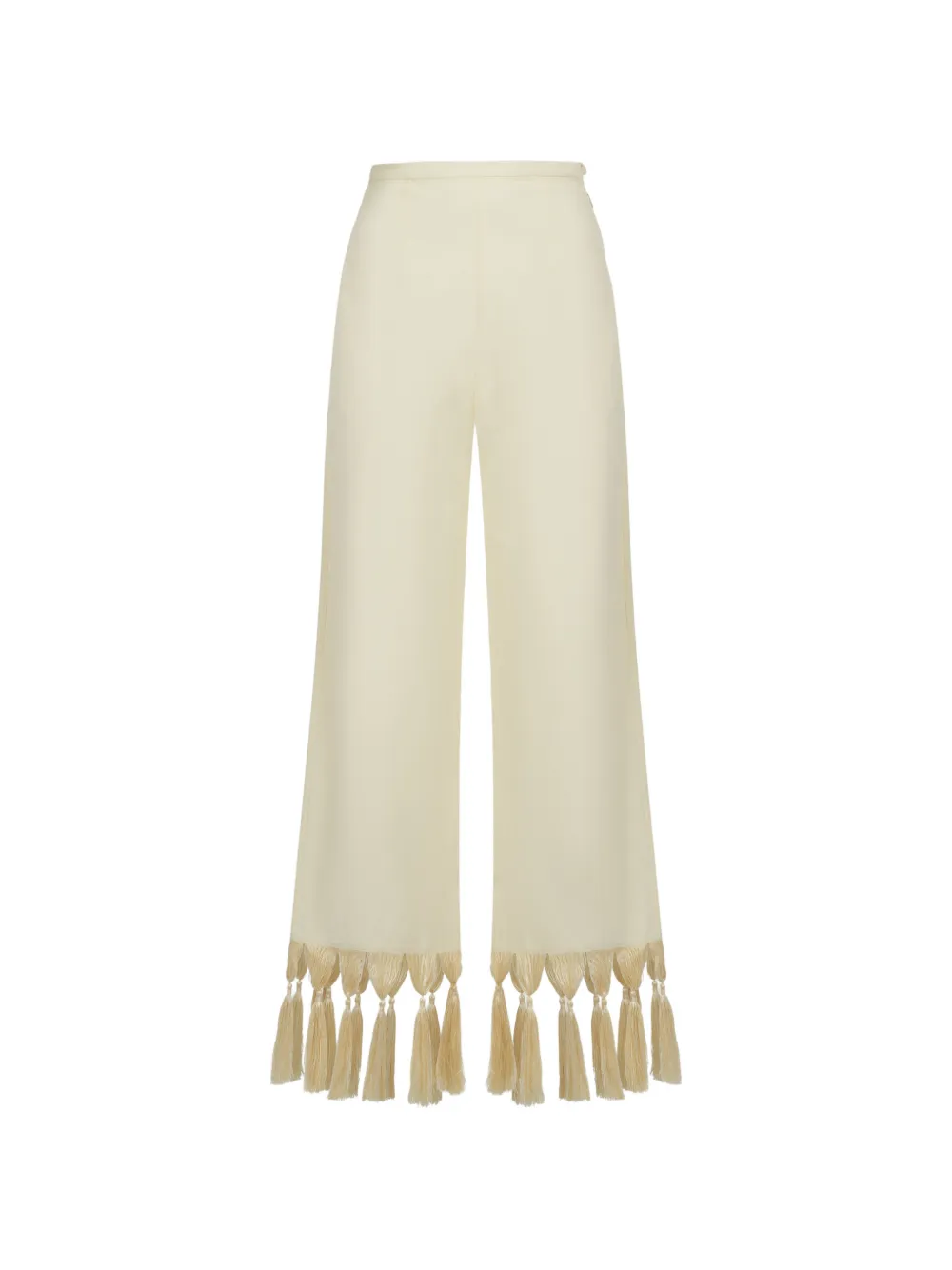 Taller Marmo Marlino fringed trousers - Toni neutri
