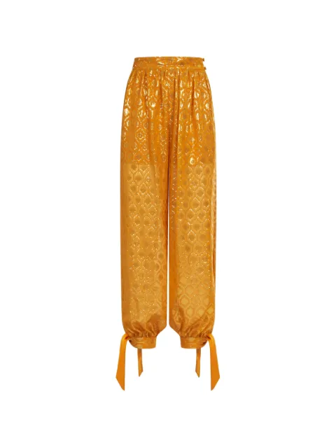 Taller Marmo Giuni tie ankle trousers