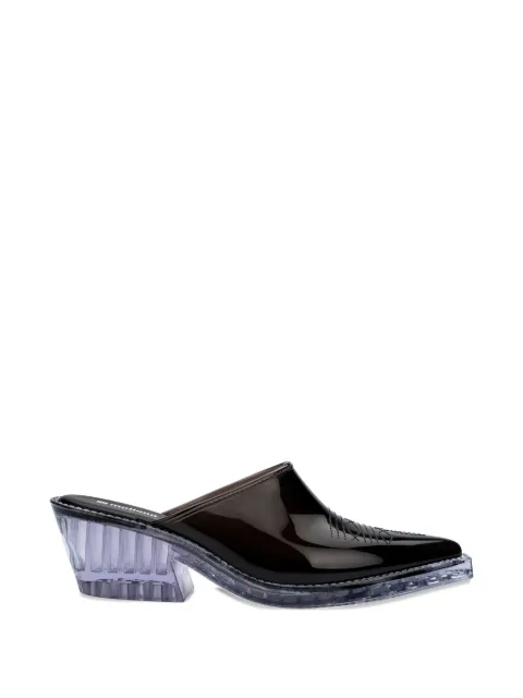 Melissa pointed-toe texas mule