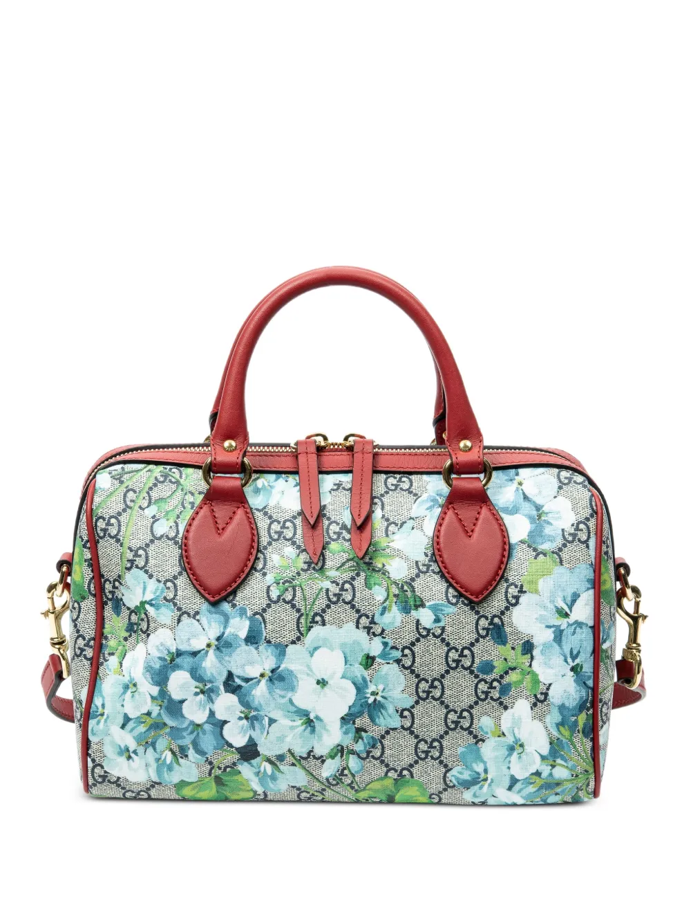 Gucci Pre-Owned GG Blooms two-way handbag - Blu