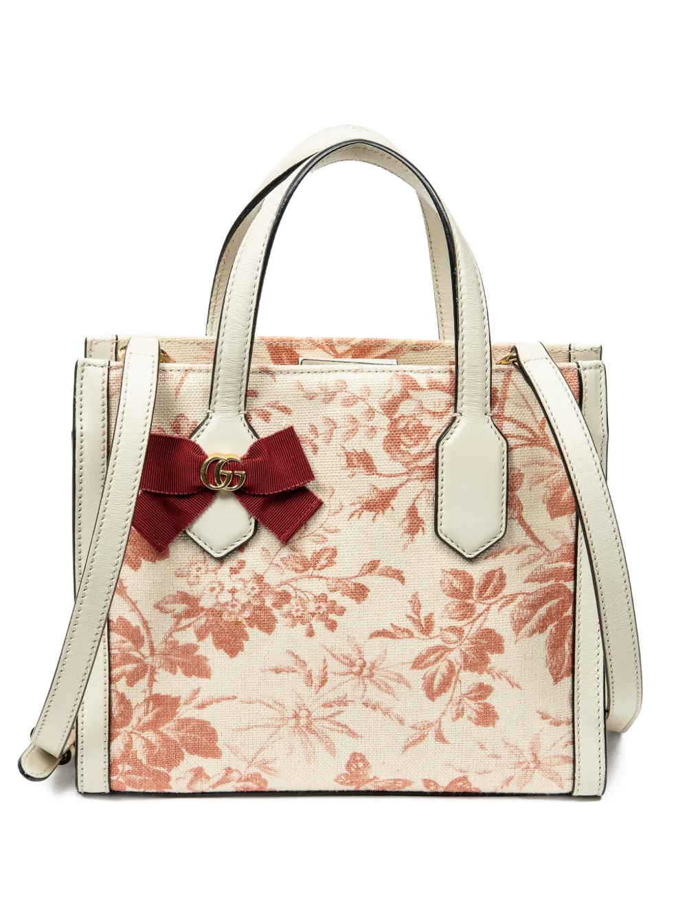 Gucci Pre-Owned small Herbarium tote bag - Bianco