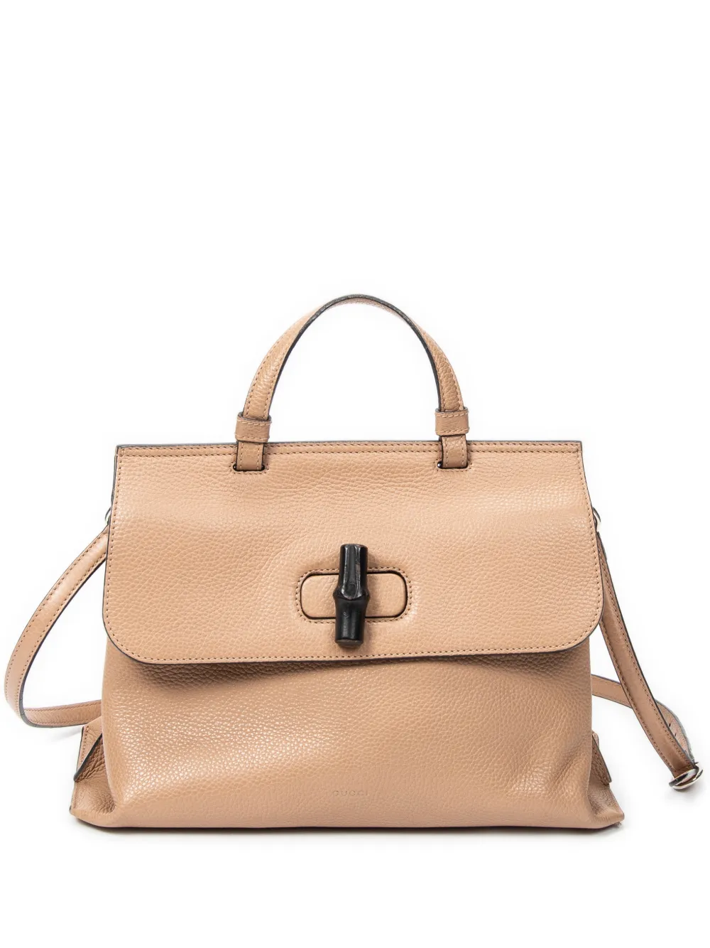 Gucci Pre-Owned Bamboo Daily two-way handbag - Toni neutri