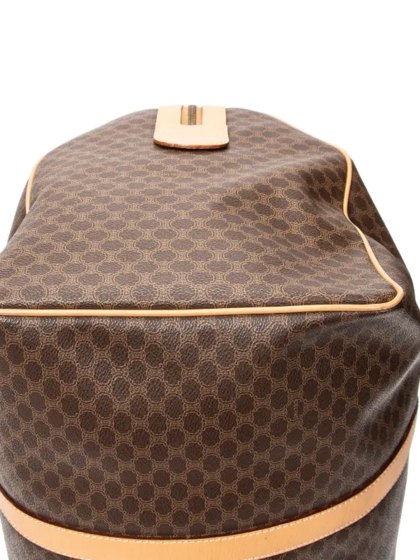 Celine Pre-Owned Macadam Boston Bag | Brown | FARFETCH RO