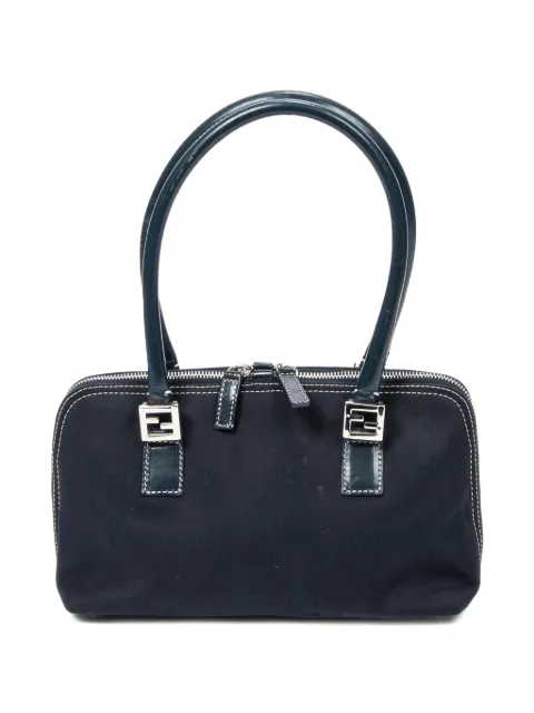 Fendi Pre-Owned small FF Boston shoulder bag