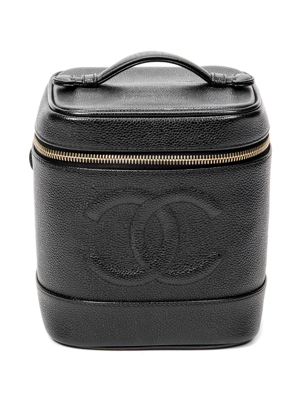 CHANEL Pre-Owned 2002-2003 CC vanity bag - Nero
