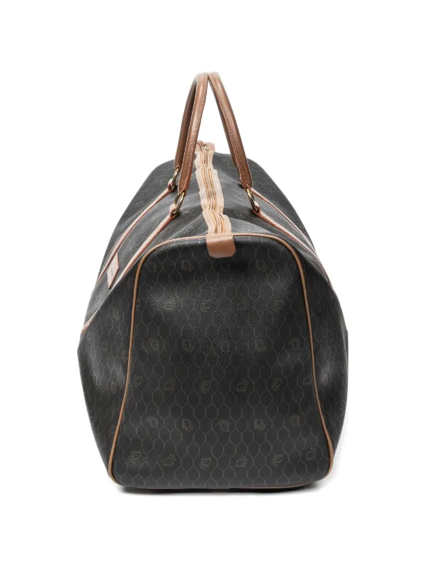 Christian Dior Pre-Owned ハニカム ボストンバッグ | ブラック