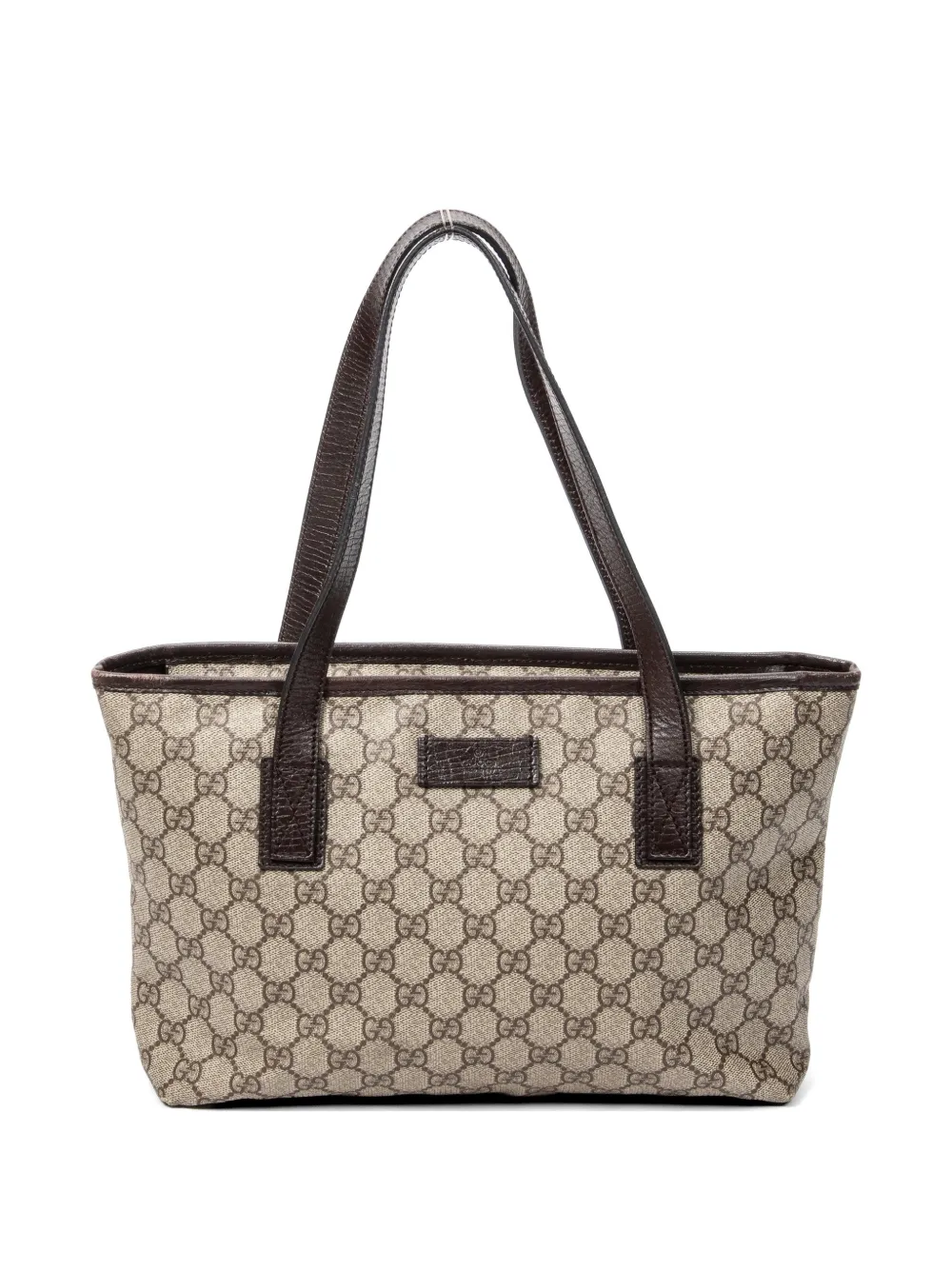 Pre-owned Gucci Small Joy Monogram-pattern Tote Bag In Neutral