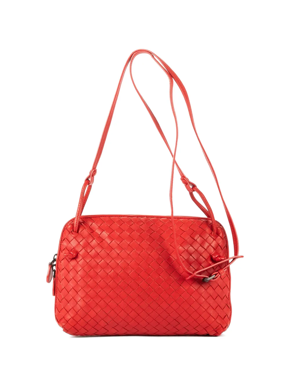 Bottega Veneta Pre-Owned Nodini cross body bag - Rosso