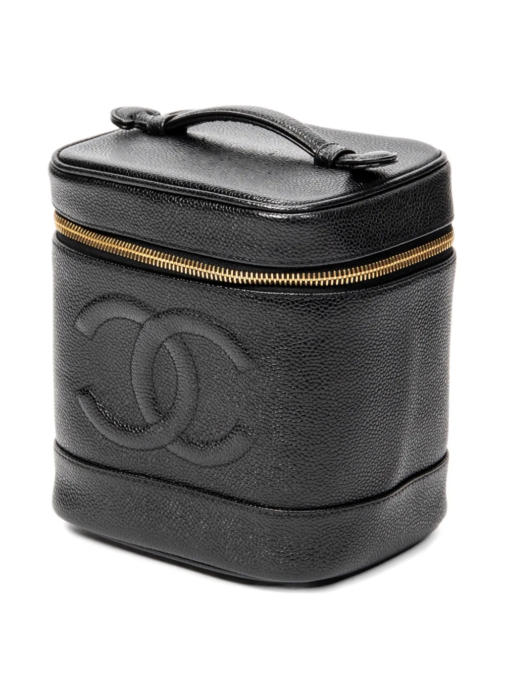 2000-2002 Cc Tall Vanity Case Square-Shaped Bag