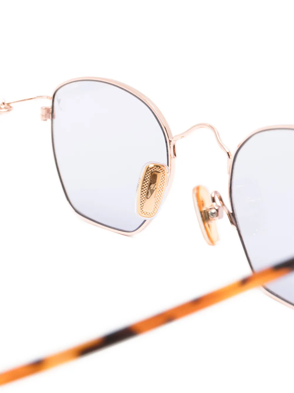  Eyepetizer Geometric-frame Sunglasses - Gold 