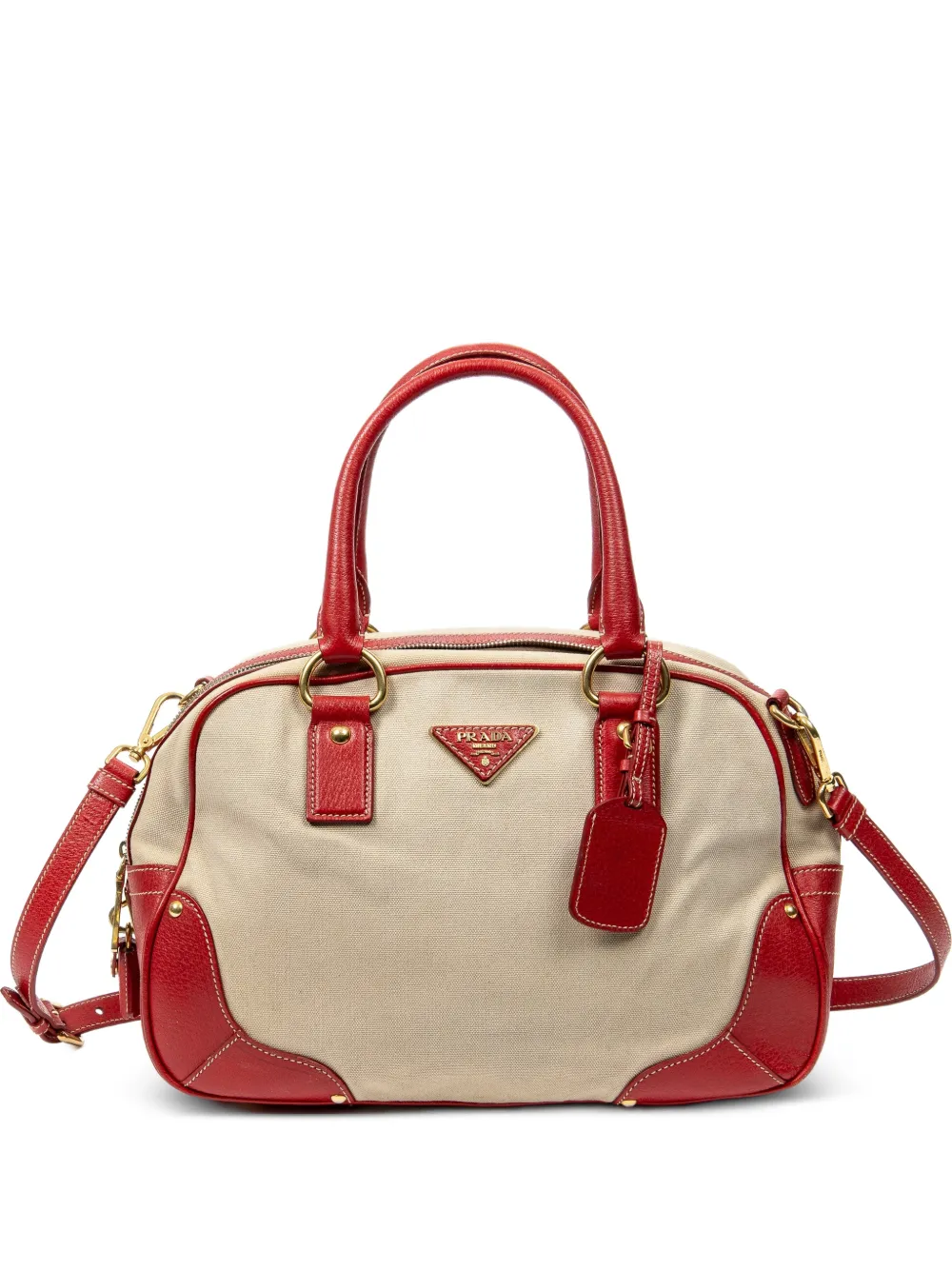 Prada Pre-Owned Canapa handbag - Toni neutri
