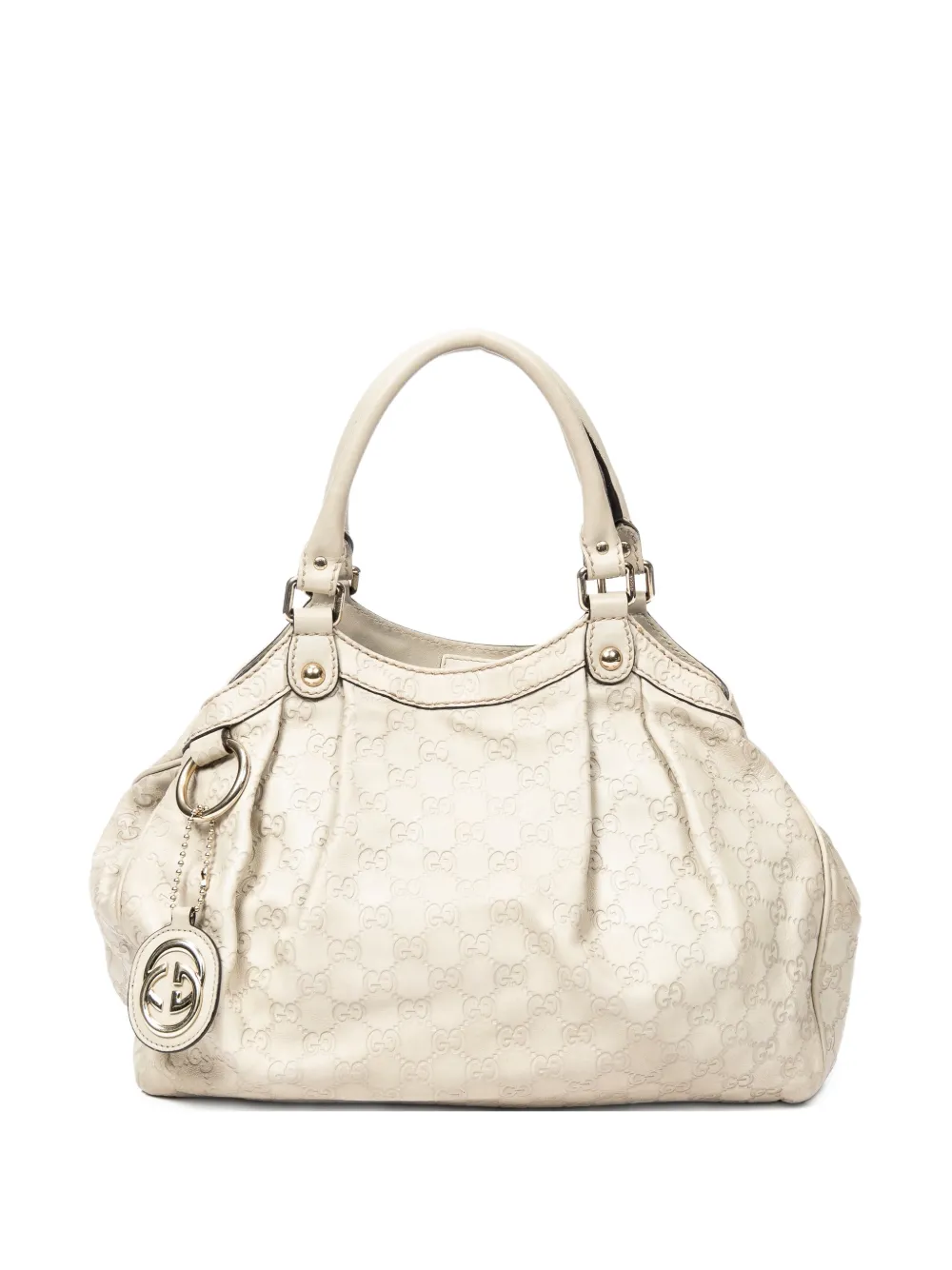 Gucci Pre-Owned Sukey Guccissima tote bag - Bianco
