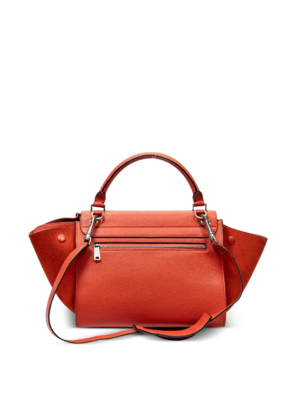 Celine Pre-Owned トラペーズ ハンドバッグ | オレンジ | FARFETCH JP