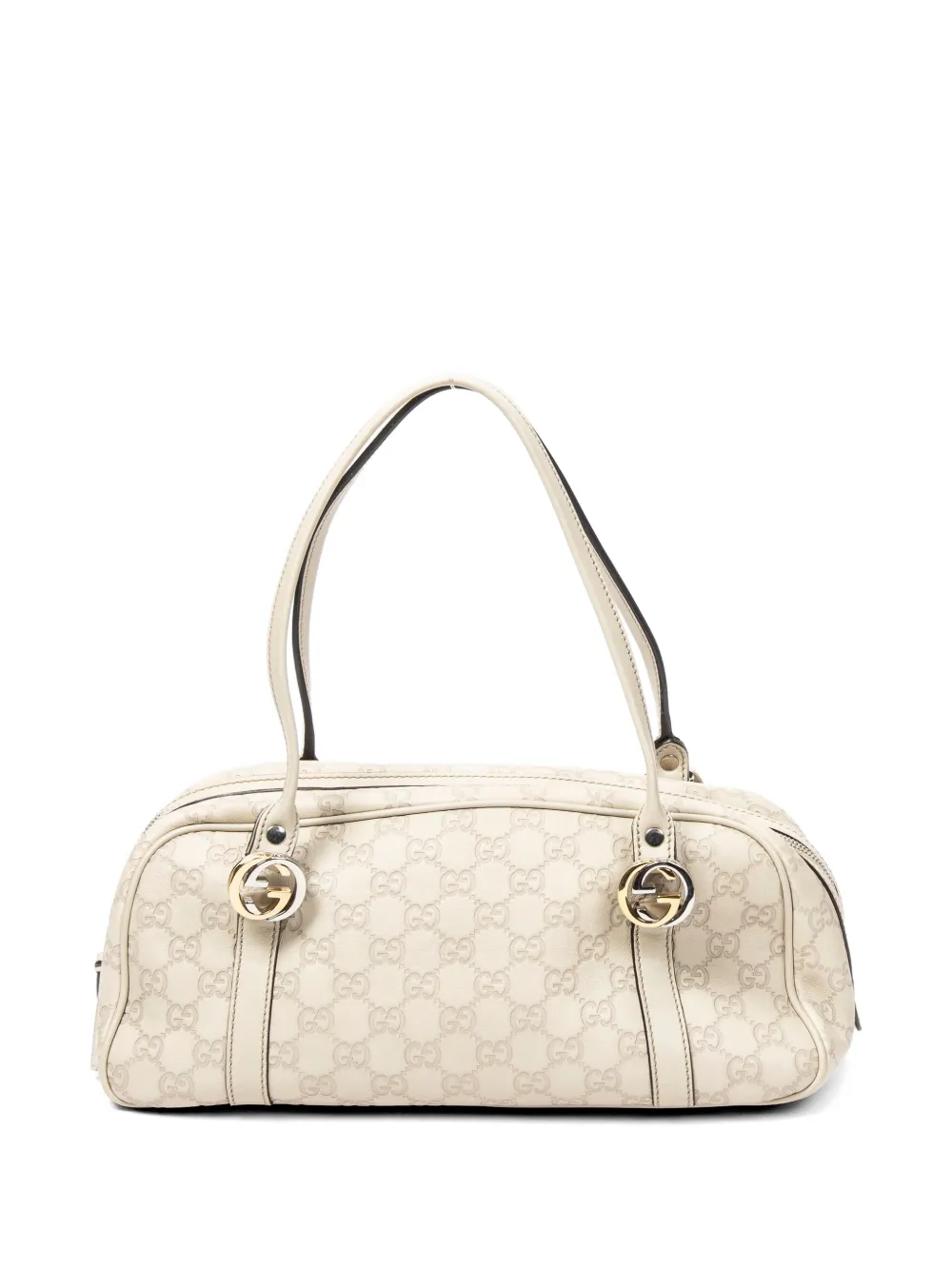 Gucci Pre-Owned Guccissima Twin shoulder bag - Bianco