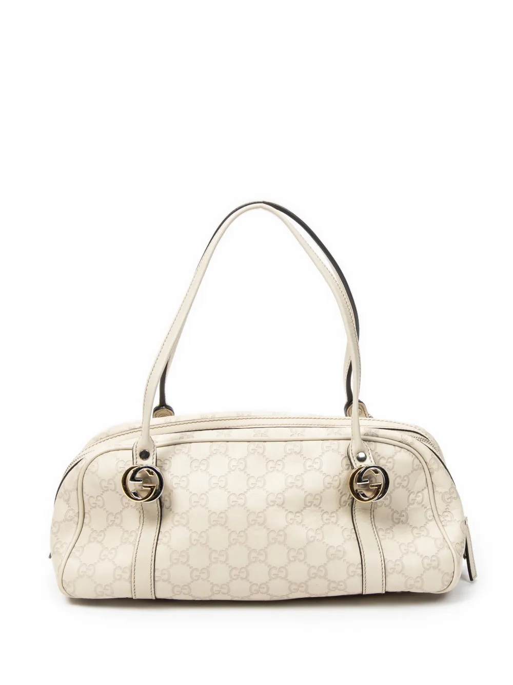 Gucci Pre-Owned Guccissima Twin shoulder bag - Bianco